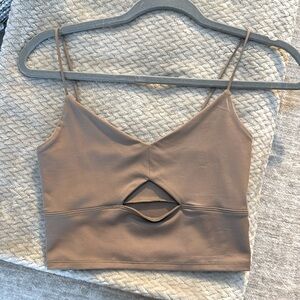 Abercrombie crop tank / bralette